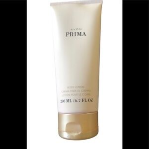 Avon Prima Body Lotion Scented W/Plum, Rose & White Patchouli 6.7OZ Tube NEW